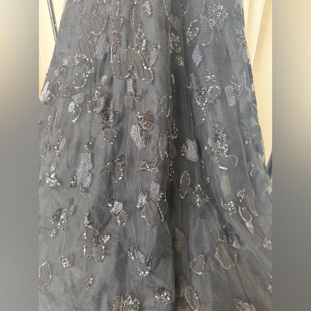 Oscar de la Renta Black Strapless Gown - Picture 12 of 13